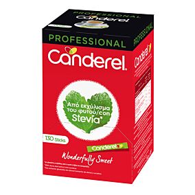 Γλυκαντικό CANDEREL από stevia σε sticks (130τεμ.)