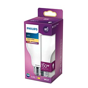 PHLIPS λάμπα LED 150W E27 A80 θερμόλευκο