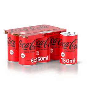 Αναψυκτικό COCA COLA zero (6x150ml)