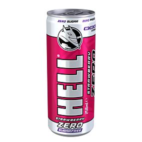 HELL ENERGY ενεργειακό ποτό φράουλα Zero 250ml