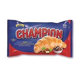 Κρουασάν CHAMPION με γέμιση πραλίνα φουντουκιού (70g)