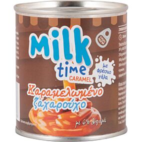 Γάλα MILK TIME καραμελωμένο ζαχαρούχο (397g)