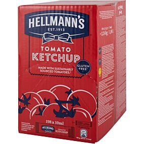 Κέτσαπ HELLMANN'S σε μερίδες (198x10ml)