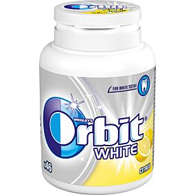 Τσίχλες ORBIT White κίτρο (65g)