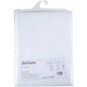 Τραπεζομάντηλο BELLUNO ροτόντα λευκό Φ225cm