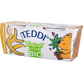 Γιαούρτι επιδόρπιο TEDDI μπανάνα bio (2x115g)