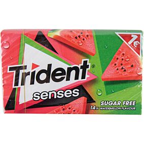 Τσίχλες TRIDENT senses καρπούζι (27g)