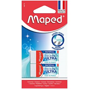 MAPED γόμα λευκή Mini 2τεμ.