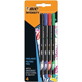 BIC μαρκαδοράκι Intensity Fine σε 4 χρώματα 4τεμ.