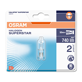 OSRAM λάμπα αλογόνου 50W G9