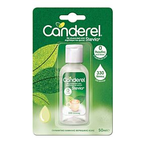 CANDEREL γλυκαντικό με στέβια σε υγρό 50ml