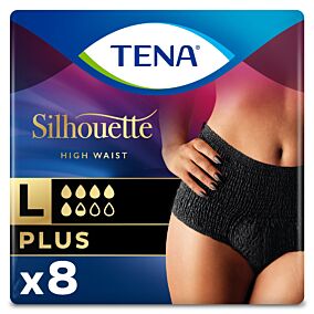 Πάνες TENA Sihlouette plus black large (8τεμ.)