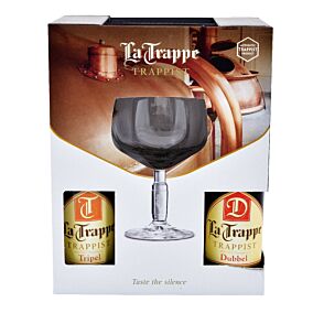 Συσκευασία LA TRAPPE 4φιάλες Mix + ΔΩΡΟ ΠΟΤΗΡΙ (4x330ml)