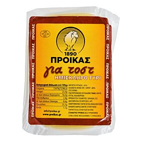 Τυρί ΠΡΟΙΚΑΣ ημίσκληρο σε φέτες (350g)