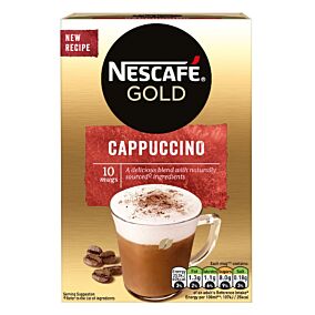 Καφές NESCAFE Gold Cappuccino (10x140g)