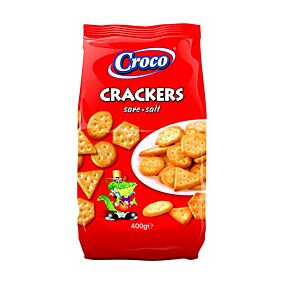 CROCO κράκερ με αλάτι 400g