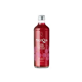 MASTIQUA Cherry νερό ανθρακούχο 330ml