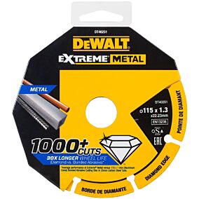 DEWALT τρυπάνι Extreme Diamond Metal 115x22mm