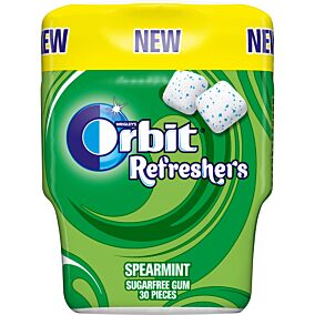 Τσίχλες ORBIT Refresh δυόσμος μπουκάλι (30x67g)