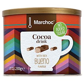 MARCHOC ρόφημα κακάο Bueno 0% ζάχαρη 230g