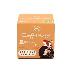 COFFEEWAY καφές Espresso με γεύση Vanilla 10 κάψουλες 50g