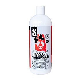 PET PET σαμπουάν και Conditioner καρύδα 1lt