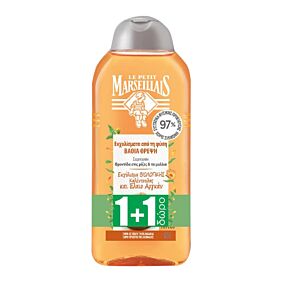 Σαμπουάν LE PETIT MARSEILLAIS για θρέψη με Argan ΔΩΡΟ 1+1 (300ml)