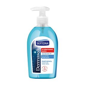 Κρεμοσάπουνο DERMASOFT Panthenol αντλία (600ml)