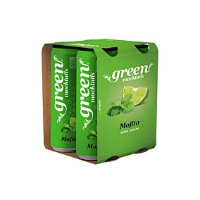 GREEN αναψυκτικό Mocktails Mojito 4x330ml