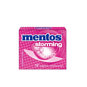 MENTOS τσίχλες storming bubble fresh 33g