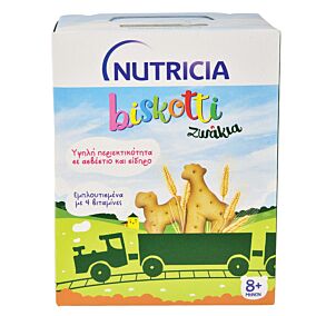 NUTRICIA βρεφική κρέμα Biscotti ζωάκια 180g