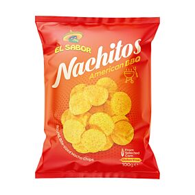 EL SABOR Nachitos American BBQ 100g