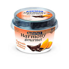 ΜΕΒΓΑΛ Harmony Gourmet γιαούρτι με πορτοκάλι & νιφάδες σοκολάτας 160g