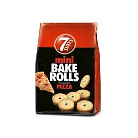 7DAYS σνάκ Mini Bake Rolls Pizza 150g