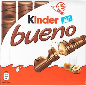 KINDER γκοφρέτα Bueno με φουντούκι 5x21,5g