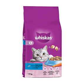 WHISKAS ξηρά τροφή γάτας Dry Adult τόνος 1,9kg