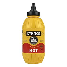 KYKNOS μουστάρδα Hot χωρίς γλουτένη 500g