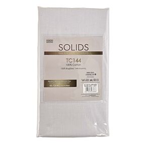 SOLIDS μαξιλαροθήκη 144TC ανοιχτό γκρί 2τεμ. 52x72+22cm