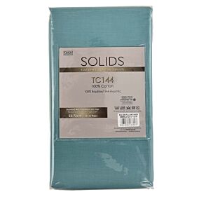 SOLIDS μαξιλαροθήκη 144TC σμαραγδί 2τεμ. 52x72+22cm