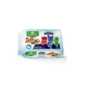 NUTRI VALLEY κρουασάν PJ Masks κρέμα κακάο 5x42g