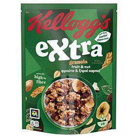 KELLOGG'S δημητριακά Extra με φρούτα & ξηρούς καρπούς 400g