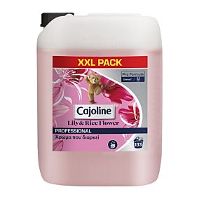 CAJOLINE μαλακτικό Professional Lily & Rice Flower 10lt/133μεζ.