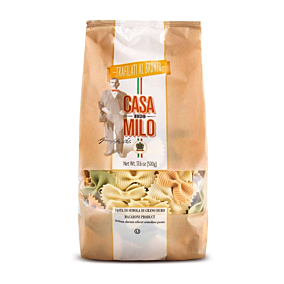 CASA MILO ζυμαρικά Farfalle Tricolore 500g