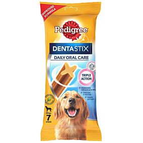 PEDIGREE Dentastix στίκ που καθαρίζουν τα δόντια για μεγαλόσωμους σκύλους 7x270g