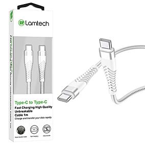 LAMTECH καλώδιο Fast-Charge αύθραυστο USB Type-C 1m