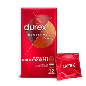 DUREX προφυλακτικά Sensitive XL 12τεμ.