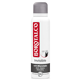 BOROTALCO αποσμητικό σπρέι Invisible Fresh 150ml