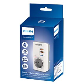 PHILIPS αντάπτορας ασφαλείας CHP8010 με USB/Type-C