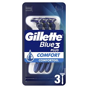 GILLETTE ξυραφάκια Blue3 Plus Comfort 3τεμ.