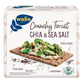 WASA φρυγανιές Chia & αλάτι 245g